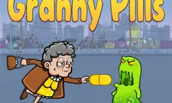 Granny Pills: Defend Cactuses image