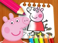 PeppaPig Coloring Book image