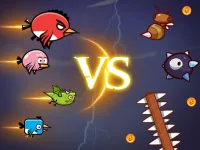 image bg Infuriated bird