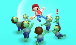 Zombie Killer Draw Puzzle image