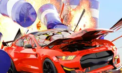 Impossible Car Stunt Races: Mega Ramps image