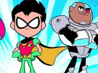 image bg Teen Titans Jigsaw Puzzle Collection