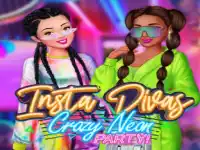 Insta Divas Crazy Neon Party image