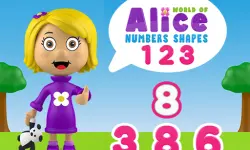 World of Alice   Numbers Shapes image