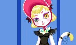 image bg Cat Princess Dress up