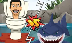 Hungry Shark Vs Skibidi image