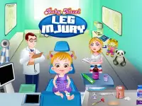 Baby Hazel Leg Injury image