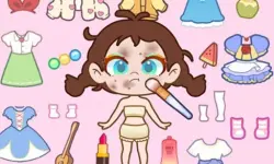 Paint Doll Dress Up image