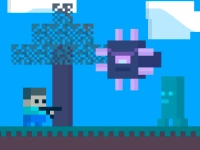 image bg Steve AdventureCraft Aqua