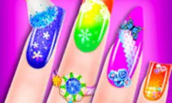 Fashion Nail Design Day: Art Game for Girls image