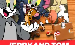 Jerry and Tom Jigsaw Puzzle image