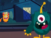 Funny Monster Jigsaw image