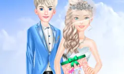 Royal Couple Wedding Invitation image