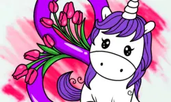 March Coloring Book image