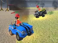 Kids car demolition cartoon 2022 image