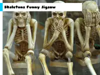 Skeletons Funny Jigsaw image