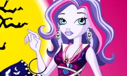 image bg Monster High Catrine Dressup