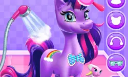 image bg Magical Unicorn Grooming World