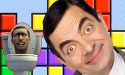 Mr Bean  amp;amp; Skibidi Tetris image