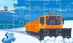 Winter Trucks Jigsaw image