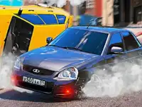 Russia Rider Drift in City image