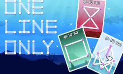 One line only : dot to dot image