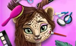 Jungle Animal Summer Makeover Game image