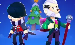 Brawl Stars Christmas Coloring image