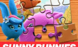 Sunny Bunnies Jigsaw Puzzle image