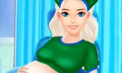 Mommy Pregnant Caring Game image