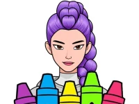 image bg kpop hunter coloring