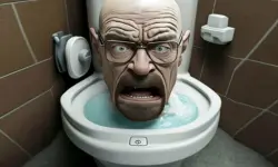 Funny Skibidi Toilet Face image