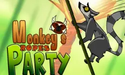 image bg Monkeys ropes party