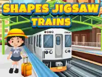 Shapes Jigsaw Trains image