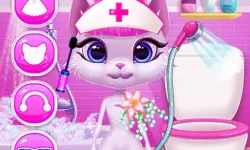 image bg Kitty Kate Caring Game
