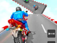 Mega Ramp Stunt Moto - Fun  amp;amp; Run 3D Game image