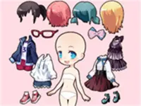 Chibi Anime Princess Doll image