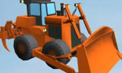 Bulldozer Crash Race - Mad 3D Racing Game image