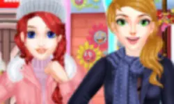 Winter Fashion Dress Up Game image
