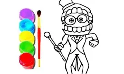 Digital Circus Click and Paint image