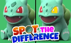 Pokimon Spot the differences image