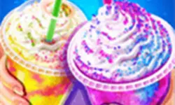 Rainbow Ice Cream - Sweet Frozen Food image