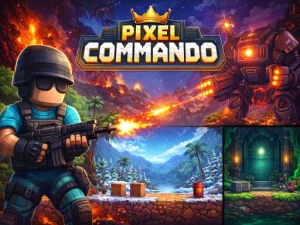 image bg Pixel Commando