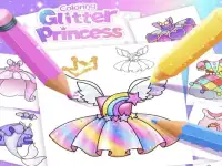 image bg Princess Coloring Glitter For Girl