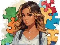 Sliding Anime Puzzle image
