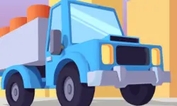 Truck Deliver 3D image