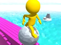 Roll Run 3D - Tap to roll image